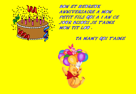 anniversaire
